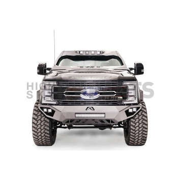Fab Fours Bumper Vengeance 1-Piece Design Steel Black - FS17-V4161-1-3