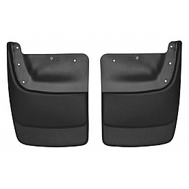 Husky Liner Mud Flap - Black Textured Thermoplastic Olefin Set Of 2 - 57341