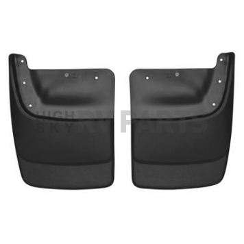 Husky Liner Mud Flap - Black Textured Thermoplastic Olefin Set Of 2 - 57341