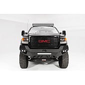 Fab Fours Bumper Vengeance 1-Piece Design Steel Black - GM15-V3151-1