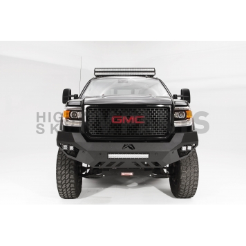 Fab Fours Bumper Vengeance 1-Piece Design Steel Black - GM15-V3151-1
