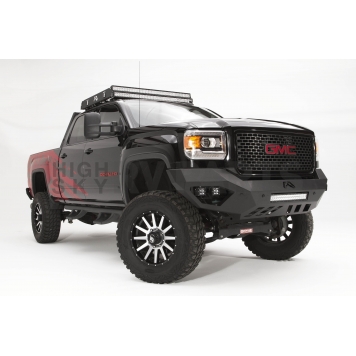 Fab Fours Bumper Vengeance 1-Piece Design Steel Black - GM15-V3151-1-2