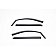 Putco Rainguard - Smoke Polycarbonate Set Of 4 - 580442