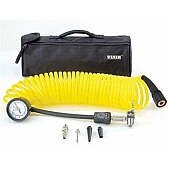 Viair 100 PSI 5-in-1 Inflator/Deflator Coil Air Compressor Hose 25' - 00025