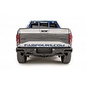 Fab Fours Bumper Vengeance 1-Piece Design Steel Black - FF17-E4351-1