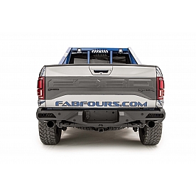 Fab Fours Bumper Vengeance 1-Piece Design Steel Black - FF17-E4351-1