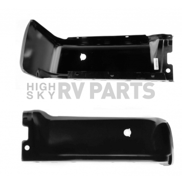 Spyder Automotive Bumper End Black With Sensor Hole - 9048944