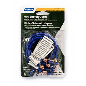 Camco Bungee Cord 10 Inch Cotton Covered Multi-Strand Rubber - 51003