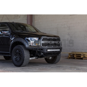 Addictive Desert Designs Bumper Venom R Powder Coated Steel Hammer Black - F112492820103-1