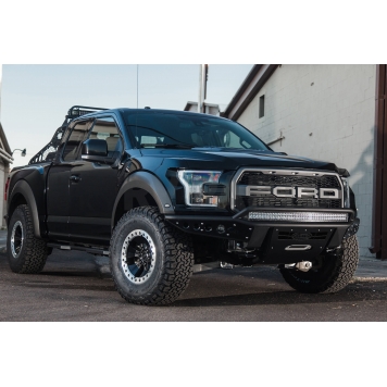 Addictive Desert Designs Bumper Stealth R Powder Coated Steel Hammer Black - F113782880103