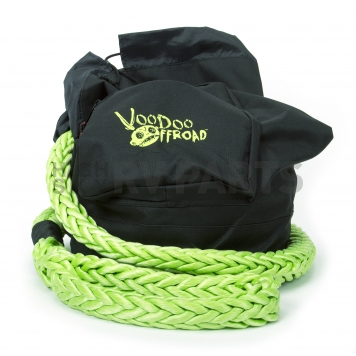Daystar Gear Bag Voodoo Offroad Pouch Style Nylon Black/ Green - 1300000