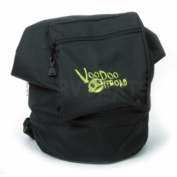 Daystar Gear Bag Voodoo Offroad Pouch Style Nylon Black/ Green - 1300000-1