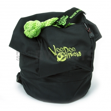 Daystar Gear Bag Voodoo Offroad Pouch Style Nylon Black/ Green - 1300000-2