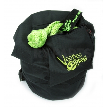 Daystar Gear Bag Voodoo Offroad Pouch Style Nylon Black/ Green - 1300000-3