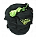 Daystar Gear Bag Voodoo Offroad Pouch Style Nylon Black/ Green - 1300000