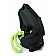 Daystar Gear Bag Voodoo Offroad Pouch Style Nylon Black/ Green - 1300000