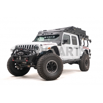 Fab Fours Roof Rack - Overland Steel Black Powder Coated Direct Fit - JTOR-02-1