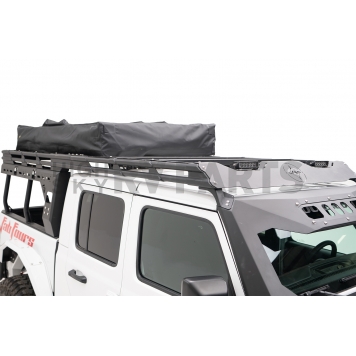 Fab Fours Roof Rack - Overland Steel Black Powder Coated Direct Fit - JTOR-02-1-2