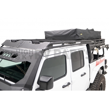 Fab Fours Roof Rack - Overland Steel Black Powder Coated Direct Fit - JTOR-02-1-4