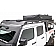 Fab Fours Roof Rack - Overland Steel Black Powder Coated Direct Fit - JTOR-02-1