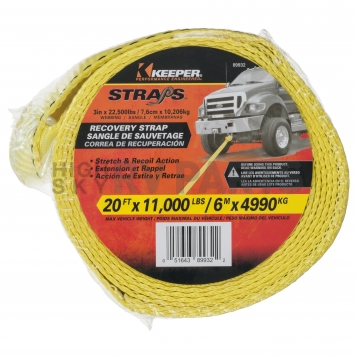 Keeper Corporation Recovery Strap 89932-1