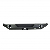 Paramount Automotive Bumper Direct-Fit 1-Piece Design Black - 51-0060