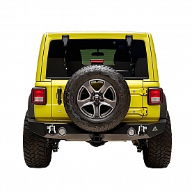 Paramount Automotive Bumper Black With Two 12 Watt LED Fog Light - 51-8021L