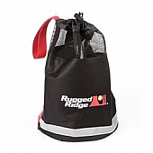 Rugged Ridge Gear Bag Nylon Black Mesh Style - 15104.21
