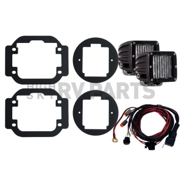 Rigid Lighting Driving/ Fog Light - LED Square - 465843