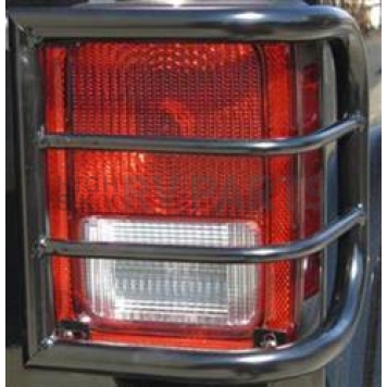 TrailFX Tail Light Guard Steel Bar Style Set Of 2 - T0006B