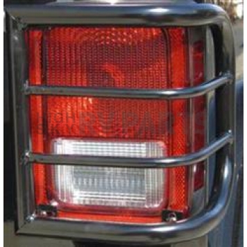 TrailFX Tail Light Guard Steel Bar Style Set Of 2 - T0008B
