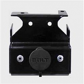 BOLT Locks/ Strattec Security Hood Lock  Stainless Steel Lock Shutter Black Set Of 2 - 7032303
