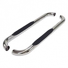TrailFX Nerf Bar 3 Inch Polished Stainless Steel - 1150530071