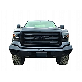 TrailFX TFX Front LD Bumper 1-Piece Design Steel Titanium Black - FLDB003TI