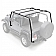 Smittybilt Roof Rack - Round 300 Pounds - 76713