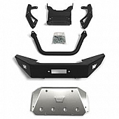 Warn Industries Bumper 1-Piece Design Steel Black - 95385
