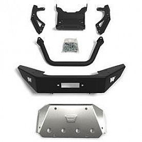 Warn Industries Bumper 1-Piece Design Steel Black - 95385