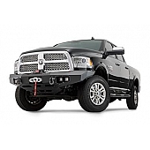 Warn Industries Ascent Bumper 1-Piece Steel Black - 96730
