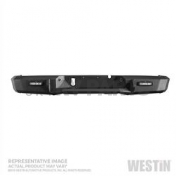Westin Automotive Bumper HDX 1-Piece Design Steel Black - 58-261925S