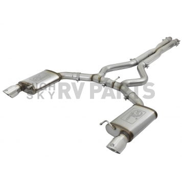 AFE Exhaust Mach Force XP Cat Back System - 49-33072-1P-1