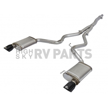 AFE Exhaust Mach Force XP Cat Back System - 49-33084-B