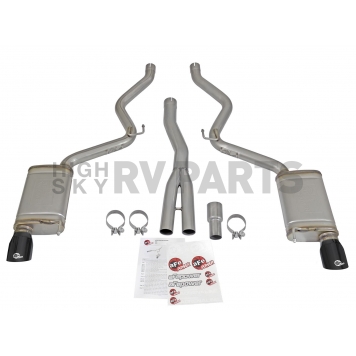 AFE Exhaust Mach Force XP Cat Back System - 49-33084-B-6