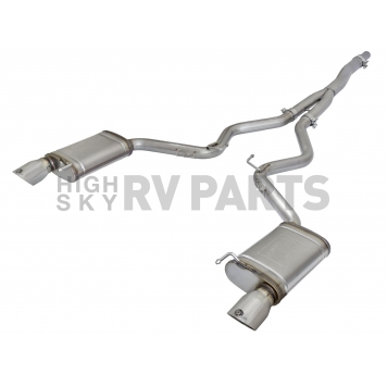 AFE Exhaust Mach Force XP Cat Back System - 49-33084-P