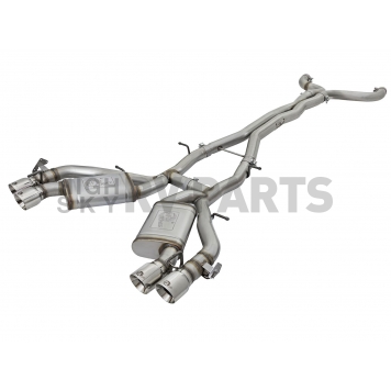 AFE Exhaust Mach Force XP Cat Back System - 49-34069-P