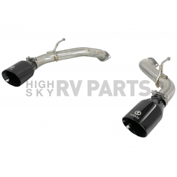AFE Exhaust Takeda Axle Back System - 49-36130NM-B
