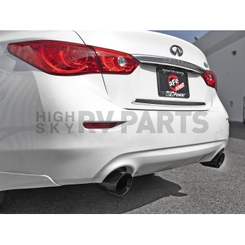 AFE Exhaust Takeda Axle Back System - 49-36130NM-B-5