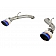 AFE Exhaust Takeda Axle Back System - 49-36130NM-L