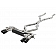 AFE Exhaust Mach Force XP Cat Back System - 49-36341-B