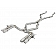AFE Exhaust Mach Force XP Cat Back System - 49-36342-P