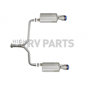 AFE Exhaust Takeda Axle Back System - 49-36604-L-3